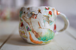 “Siren and Milkshake” 17 oz Mug