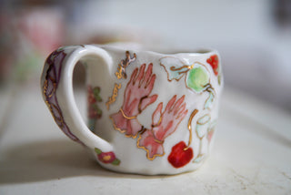 Three Bluebirds & Hound 9 oz Mug