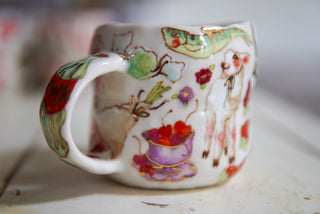 Sleepy Kitty 15 oz Mug