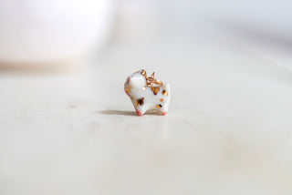 Spotted Kitty Figurine Charm