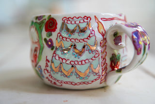 "Green Bonnet" 15 oz Mug