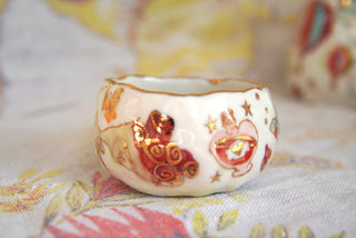 "Love Potion & Heart Garland" Small Treasure Bowl