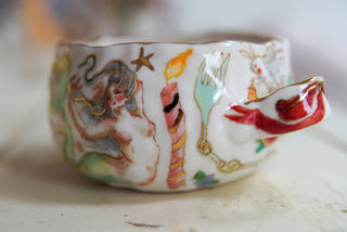 "Exit" Bowl with Handles