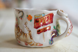 "Faucet & Scuba Kitty" 10 oz Mug