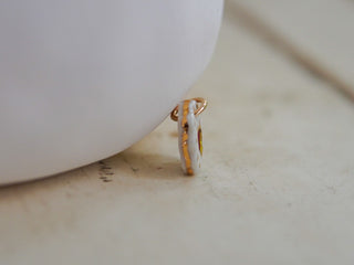 “White Teeny Jam Cookie” Charm