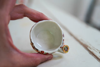 "Two Kitties" Tiny 1 oz Mug