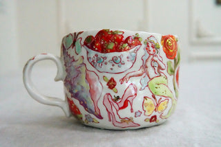 Mermaid & Bluebird 16 oz Mug