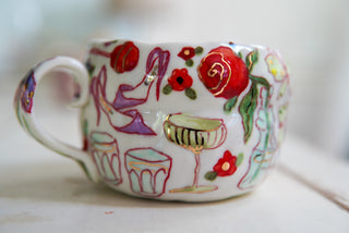 "Green Bonnet" 15 oz Mug