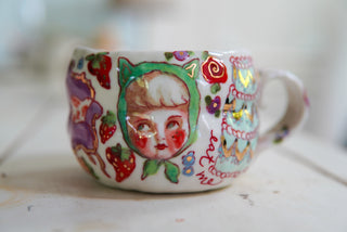 "Green Bonnet" 15 oz Mug