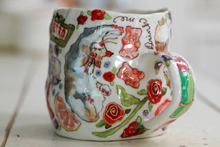 Kitty & Metro Mug 20 oz