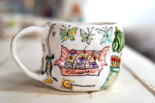 “Colander & Cake” 12 oz Mug