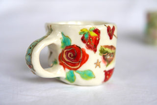 "Siren & Papaya" 7 oz Teacup