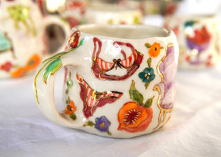 “Oui Oui Brown Kitty” 12 oz Mug