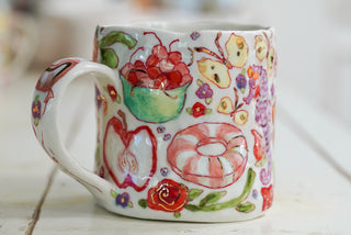 Cheetah & Glass Slipper Mug 20 oz