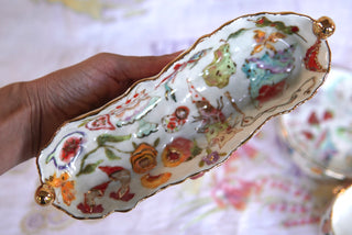 SECONDS "Kitty Cone & Birthday Cake" Long Candy Dish