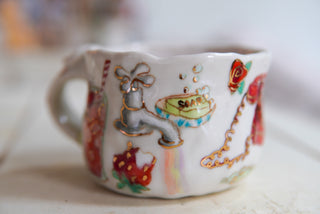 "Faucet & Scuba Kitty" 10 oz Mug