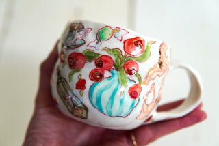 “Two Ducks & Lighthouse” 10 oz Mug