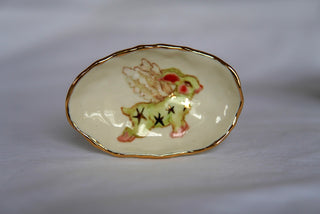 "Bunny Fairy" 4 in Trinket Dish