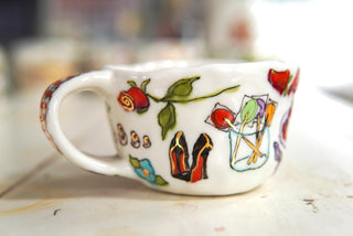 “Matryoshka & Cotton Candy” 7 oz Mug