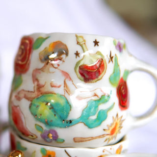 "Siren & Traffic Light" 14 oz Mug