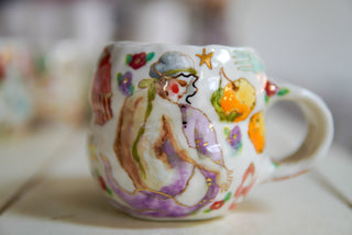 “Siren and Two Mandarins” 17 oz Mug