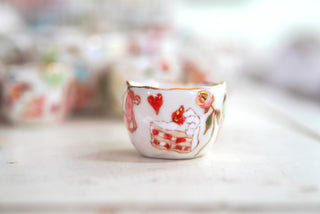 “Turquoise Chair” Tiny Treasure Jar