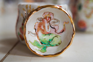 "Siren & Fish" Little Ring Dish