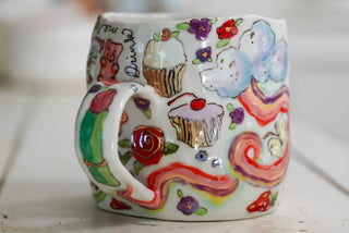 Kitty & Metro Mug 20 oz