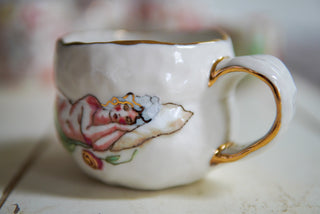 Nymph with Pillow 12 oz Mug