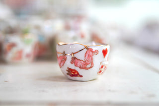 “Turquoise Chair” Tiny Treasure Jar