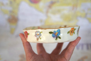 "Sleeping Moon Kitty" Treasure Bowl