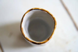 "Siren with Hands Together" 4.5" Vessel