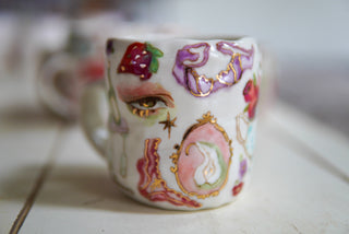 Kitty & Umbrella 15 oz Mug