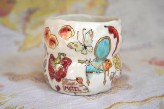 “Strawberry Soda & Gumballs” 18 oz Mug