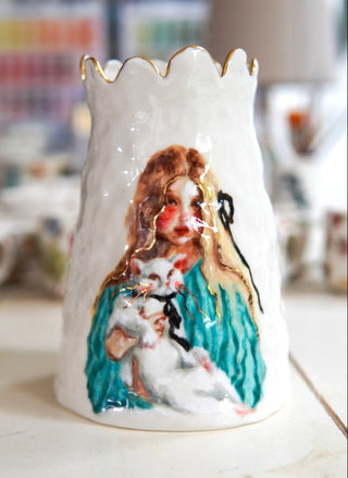 “Innocence” Large Vase