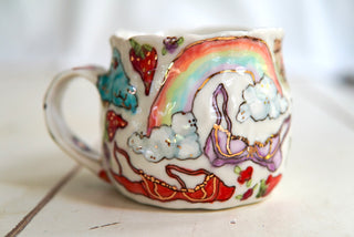 “Lamb & Rainbow” 14 oz Mug