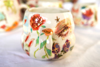 “Mermaid Baby & Rose” 13 oz Mug