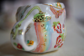 “Kitty Reading” 14 oz Mug