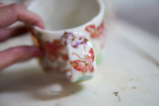 Sleeping Kitty Portrait 9 oz Mug