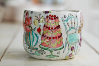 Kitty & Cello XL Mug 24 oz