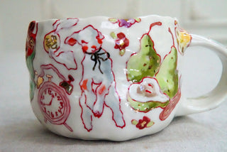 Lamb & Three Pears 14 oz Mug