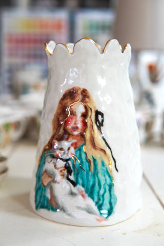 “Innocence” Large Vase