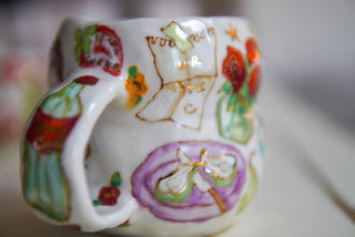 “Siren and Two Chairs” 18 oz Mug