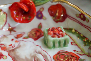 Lamb & Rose Treasure Dish 4"