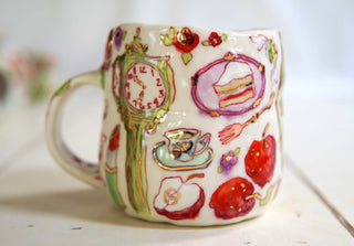 “Kitty with Cello” 16 oz Mug