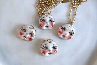 “Moon Face” Charm