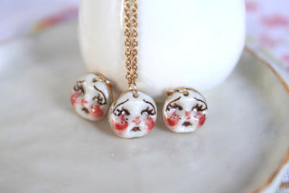 “Moon Face” Charm