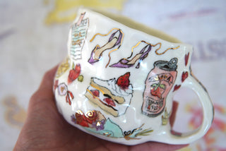 “Strawberry Soda & Gumballs” 18 oz Mug