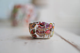 "Two Kitties" Tiny 1 oz Mug