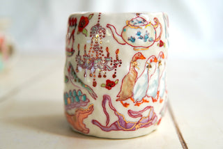 “Six Geese” 17 oz Mug